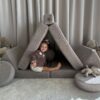 Sofa modułowa do pokoju dziecka Soffi Teddy Sofa modułowa do pokoju dziecka do zabawy i spania Soffi Teddy - miękka, kreatywna i bezpieczna