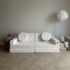 Sofa do zabawy Soffi Cordy sofa modułowa dla dzieci Soffi Cordy kremowa