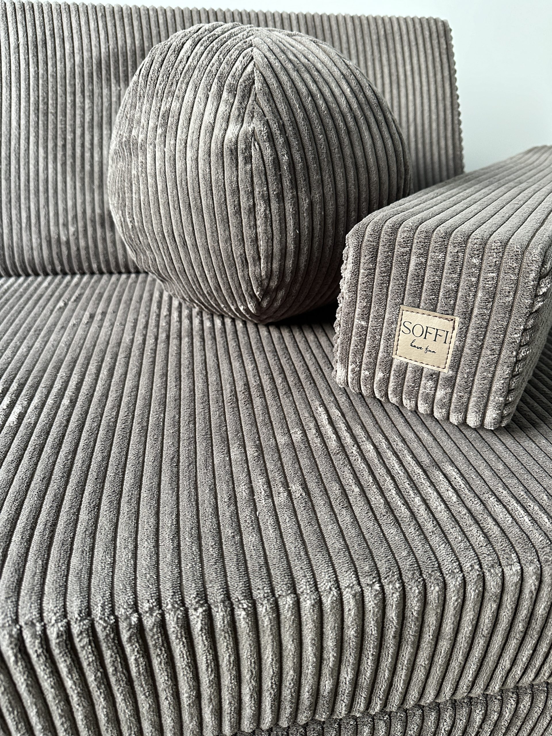 sofa modułowa dla dzieci Soffi Cordy Sofa piankowa dla dzieci Soffi Cordy