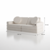 Sofa modułowa dla dzieci Soffi Petite Sofa modułowa do pokoju dziecka Soffi Petite - kreatywna i bezpieczna