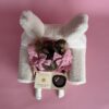 Fotelik piankowy dziecięcy Soffi Bunny Króliczek Kremowy miękki fotelik dla dziecka premium Soffi Bunny Króliczek