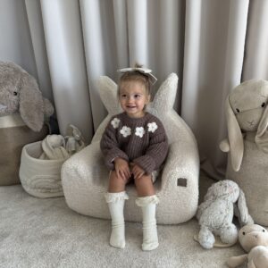 Fotelik dziecięcy Bunny – fotelik króliczek dla dziecka